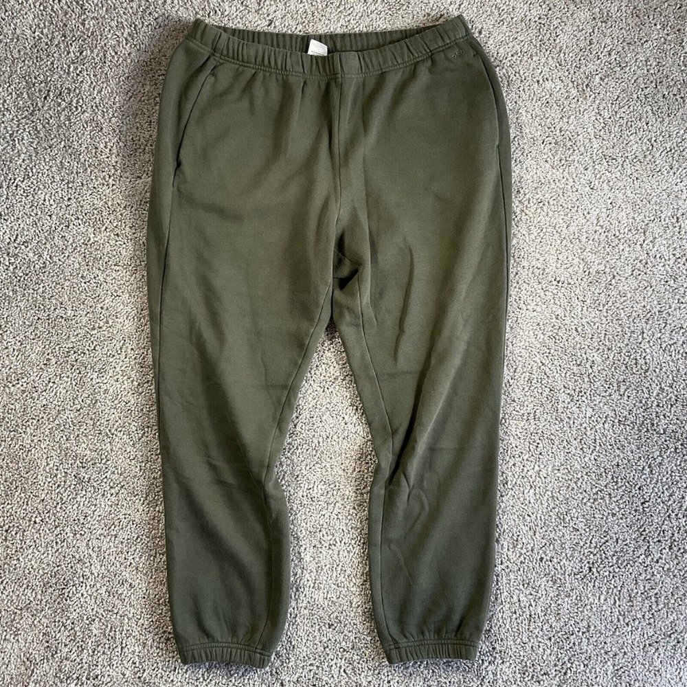 DSG Outerwear Women's Olive Sweatpants Size Large Pants Comfy Joggers Exercise